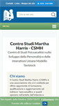Mobile Screenshot of centrostudimarthaharris.org